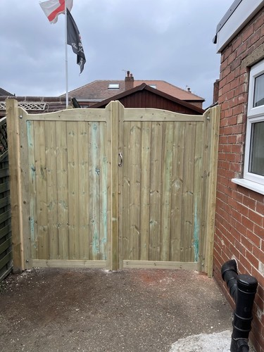 Pressure treated tanalised - treated,