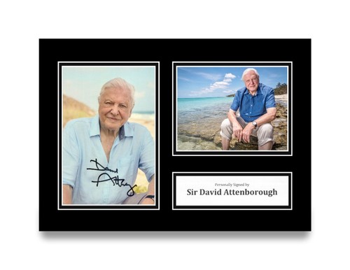 Sir david attenborough signed - sir,