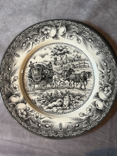 Vtg royal stafford dinner - vtg, 11"