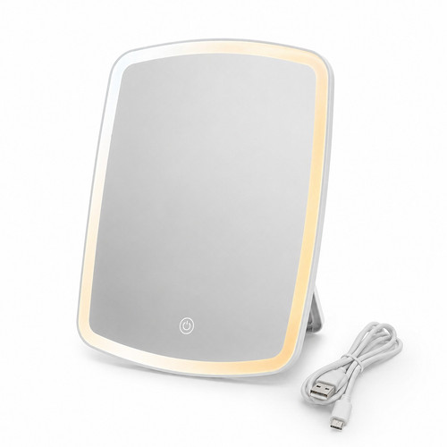 Mirror with led lights - mirror,