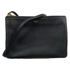 CELINE Trio - Black Leather