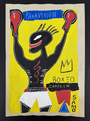 Jean michel basquiat painting - jean-michel,