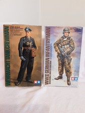Tamiya 1/16 Scale German Tank Crewman + German Infantryman
