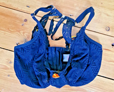 BRAVISSIMO FANCY BACK YELLOW  & BLACK BRA OR TOP  30G NO LONGER IN SHOPS