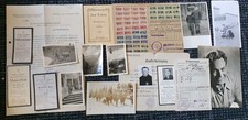 WW1 Inter War  Post Ww2 German Household Documents Nice Historical Pieces+photos
