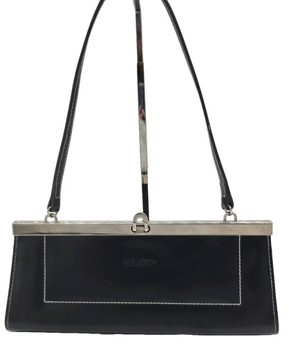 Bulaggi leather clutch black - bulaggi,