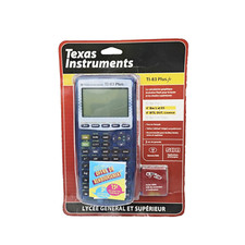 Texas Instruments TI-83 Plus .fr Graphing Calculator Scientific French Keyboard