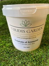 Granular Sulphate of Ammonia (1kg Resealable tub, not bag) Commercial Grade