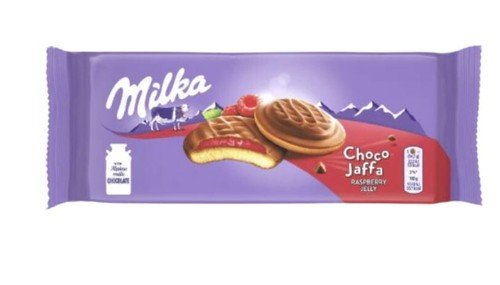Milka jaffa cakes raspberry - milka,