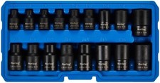 Blue Spot Tools 17PCE 3/8"- 1/2" Impact E Torx Sockets