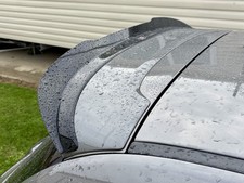 Fiat 500S Rear Spoiler Extension Maxton Design Gloss Black 