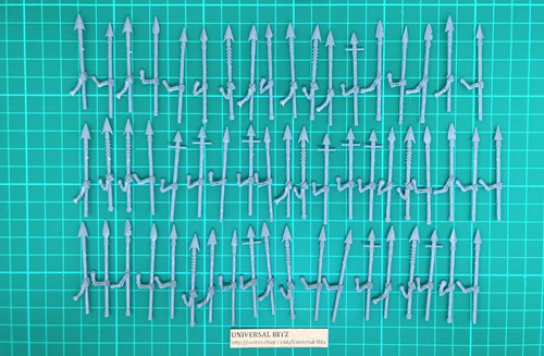 Tomb kings spears - kings, 52