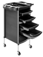 4 Drawer Salon Hairdresser Rolling Cart Trolley Beauty Barber Storage Basket