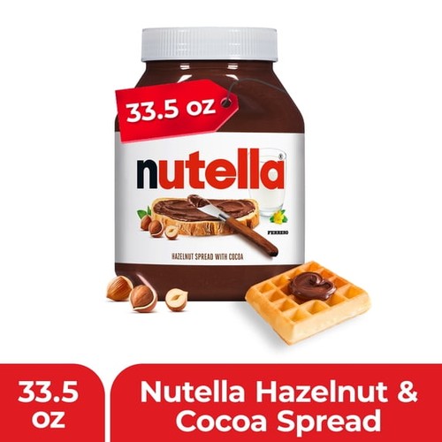 Nutella hazelnut spread with - nutella,