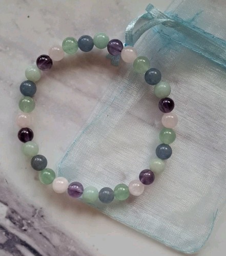 Mixed gemstone 6mm - , bead