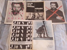 LLOYD COLE - original advert small poster NO BLUE SKIES rattlesnakes tour FOREST