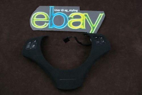 Bmw steering wheel trim - wheel, suede