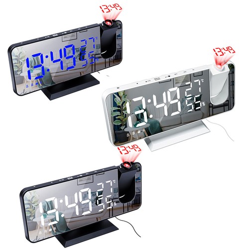 Led digital projection alarm - led,