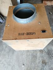 BAF B A F ACOUSTIC BOX FAN 3250 CUBIC FEET HOUR  10" 250mm INLET OUTLET 
