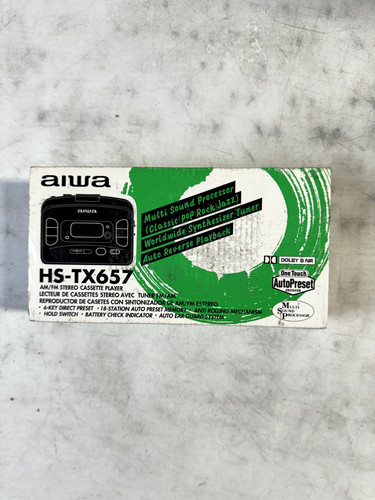 Aiwa tx657 cassette - hs-tx657,