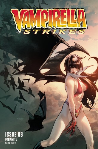Vampirella strikes cvr b - strikes,