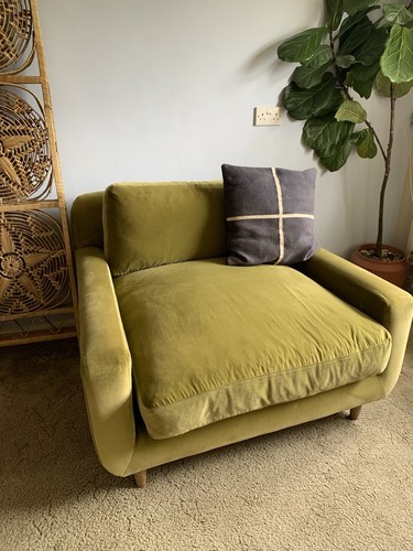 Green velvet loaf - green,