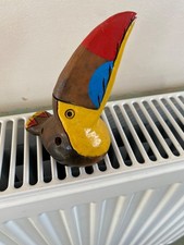 Vintage Toucan ceramic bird whistle