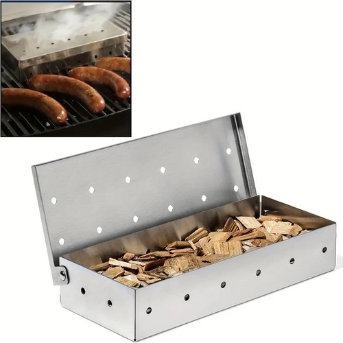 Bbq smoke box stainless - smoke,