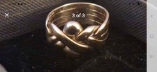 9ct Yellow Gold Puzzle Ring -
