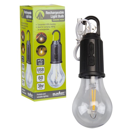 Rechargeable light bulb - light, good