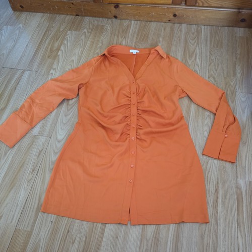 Ladies orange dress size - ladies,