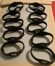 10 x Small Black Power Balance