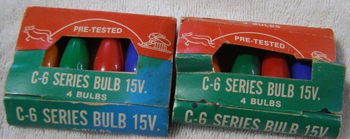 Vintage christmas bulbs in - c6,