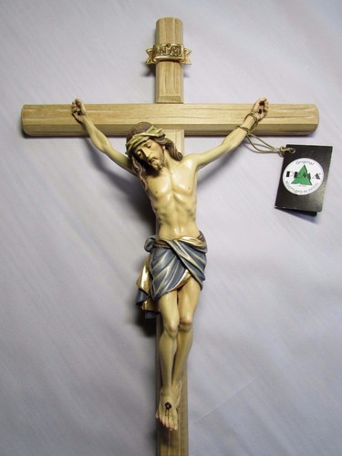 Large wall cross - crucifix,