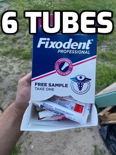 Tubes fixodent professional - tubes,