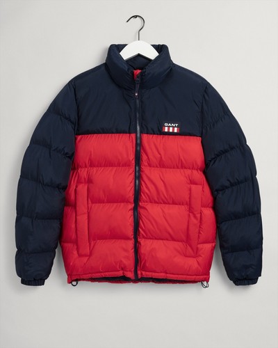 Gant colorblock puffer jacket - colorblock,