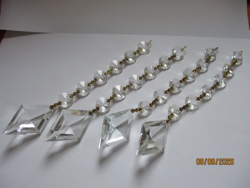 Vintage glass crystal - 4,