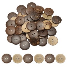 Natural Coconut Shell Buttons