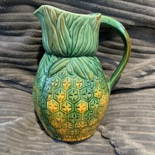 Majolica pineapple serving - majolica,