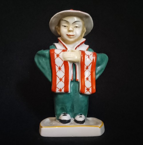 Antique porcelain toothbrush - porcelain,