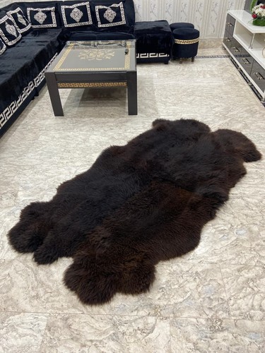 Luxury genuine large sheepskin - genuine,