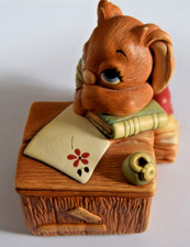 Vintage Pendelfin Rabbit BOSWELL Figure Hand Painted Stoneware