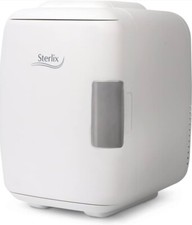 4 Litre Portable Mini Fridge - Compact Extra Quiet Warmer/Cooler (white)