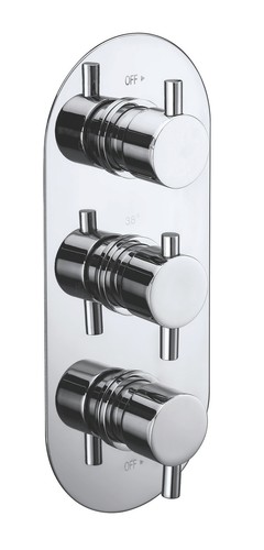 Concealed thermostatic shower - concealed,