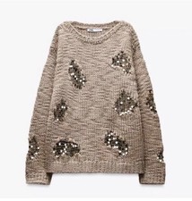 Zara Mink Knit Sweater Jumper