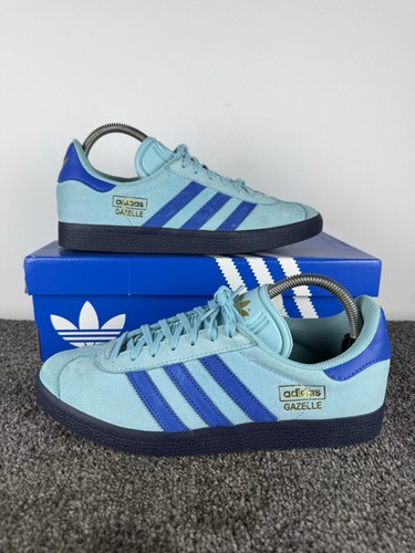 Adidas gazelle light aqua navy - adidas,