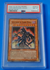 Yugioh 2004 Sorcerer of Dark Magic MOV-EN002  PSA 8