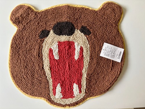 Bear face rug - |, bold