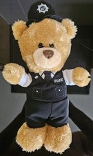 ✅Keel Toys Kent Pipp The Bear And Friends Policeman Soft Bear Without Sound 26cm
