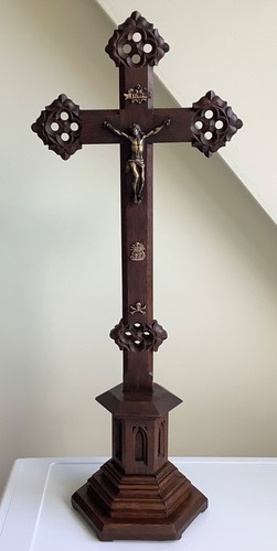 Antique gothic wooden oak - antique,